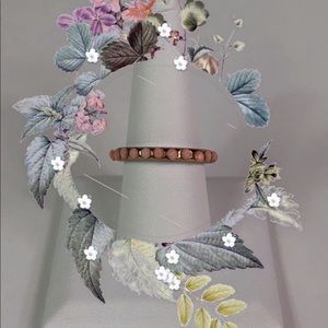 💖 5/$25 | Gold Pink Bubble Accented Ring